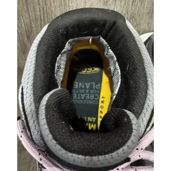 Keen Tempo Flex Boots Women's Size 6.5 Gray Synthetic Casual Hiking WP Shoes - Picture 15 of 16